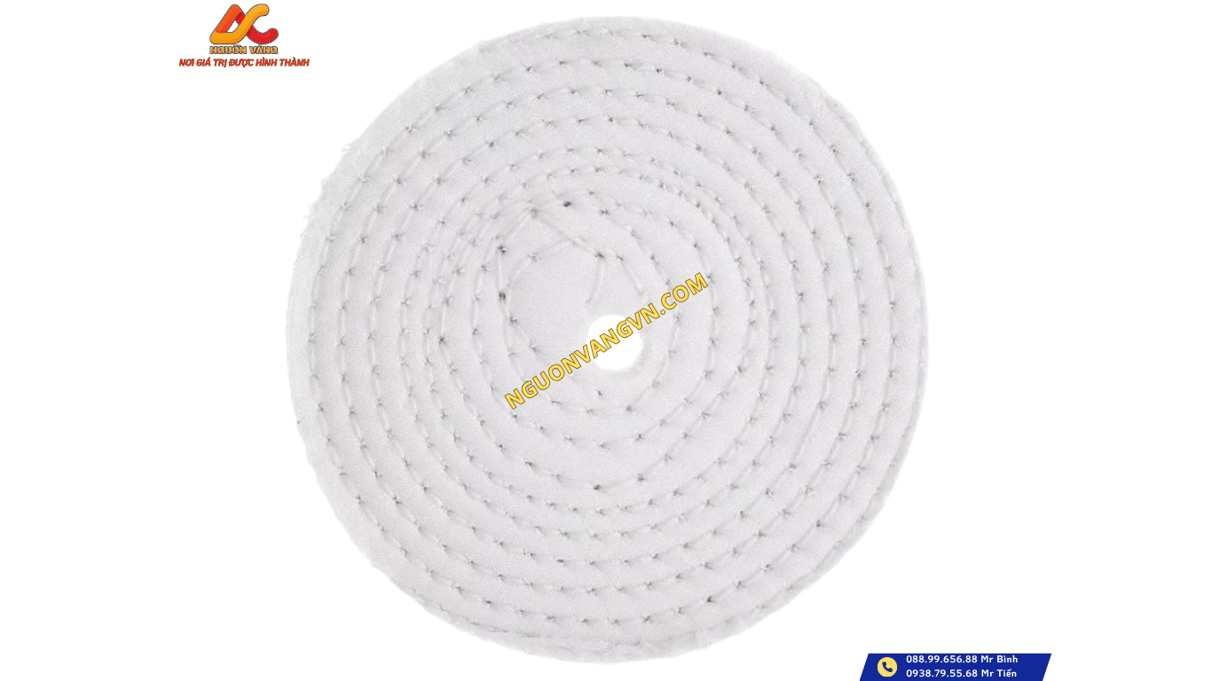 BÁNH VẢI NỈ, PHỚT NỈ TRĂNG 250X25
